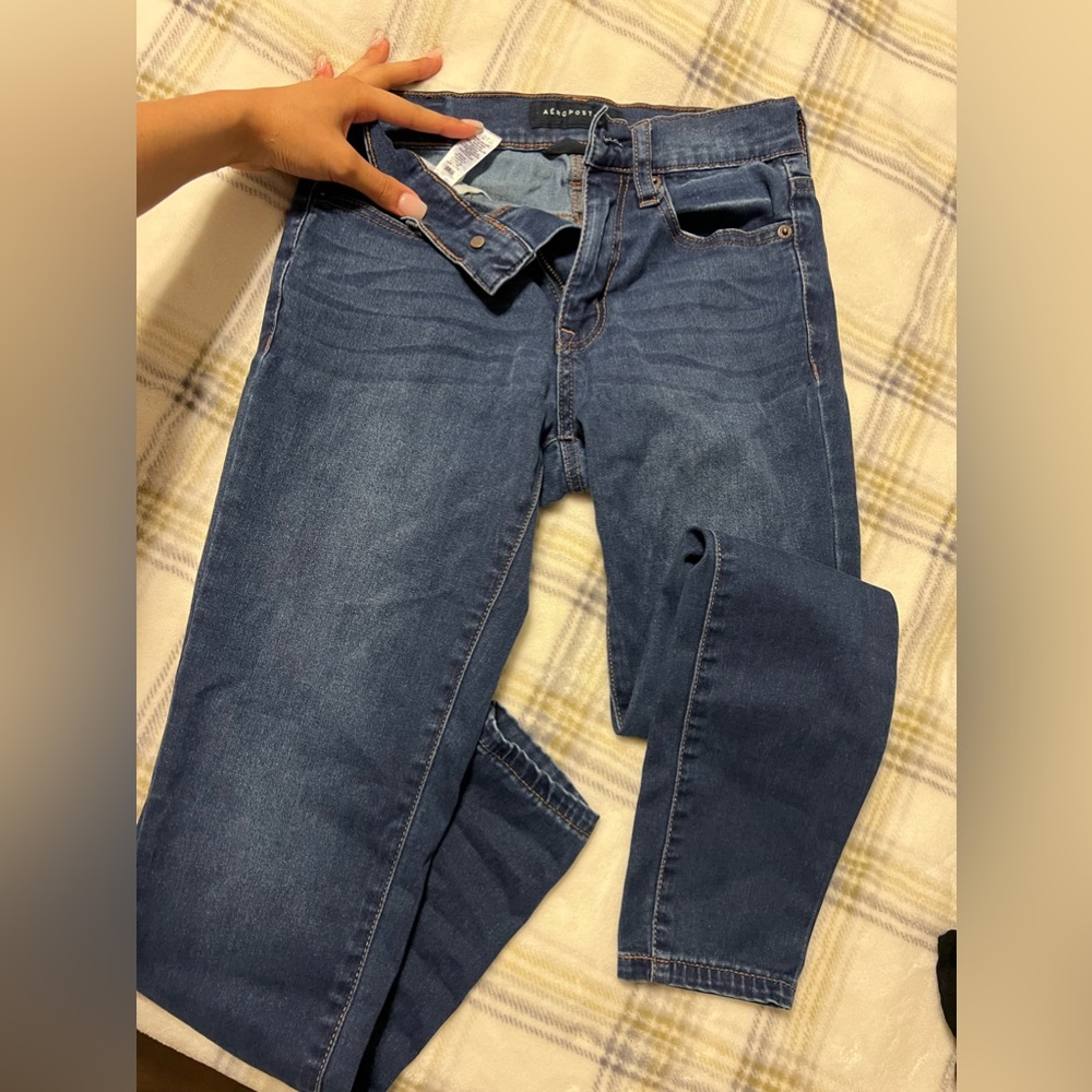aero skinny jeans